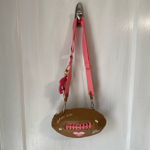 Betsey Johnson Handbags - Betsy Johnson football bag